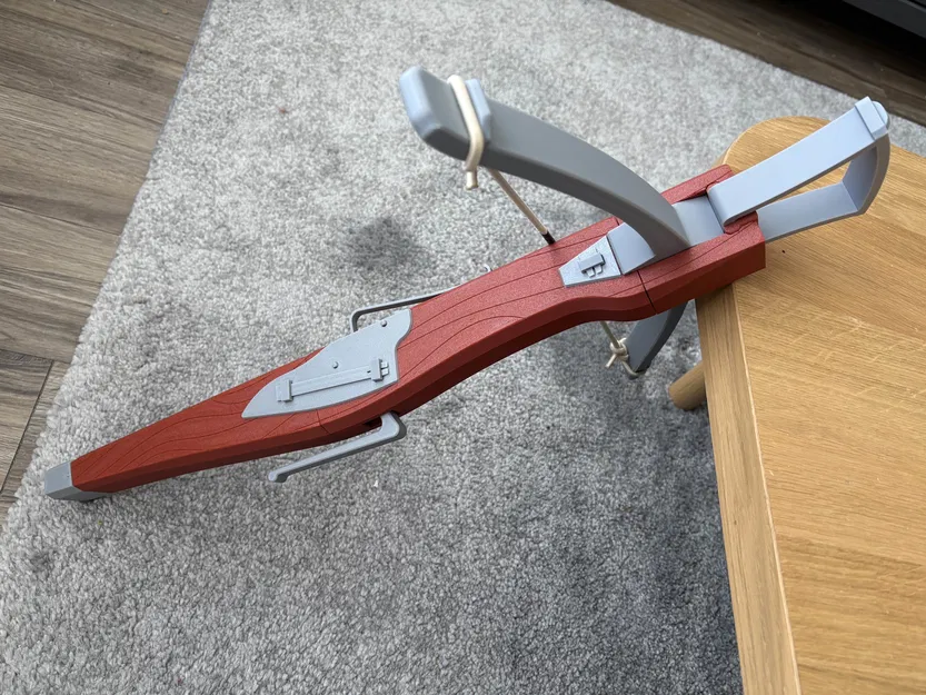 Medieval Crossbow Dart Blaster – Nỏ bắn đạn foam kiểu stringer - Image 3