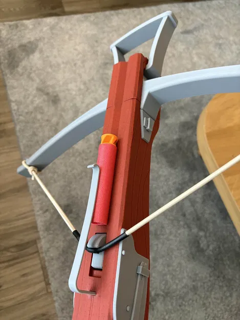 Medieval Crossbow Dart Blaster – Nỏ bắn đạn foam kiểu stringer - Image 4