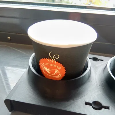 Giá để ly cho Mercedes-Benz W124 (có khe để xu)