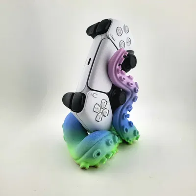 Stand tay cầm PS5 phong cách tentacle