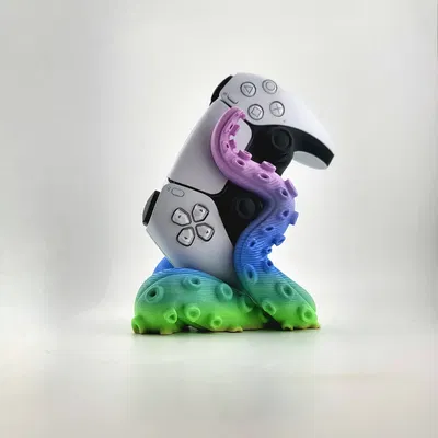 Stand tay cầm PS5 phong cách tentacle