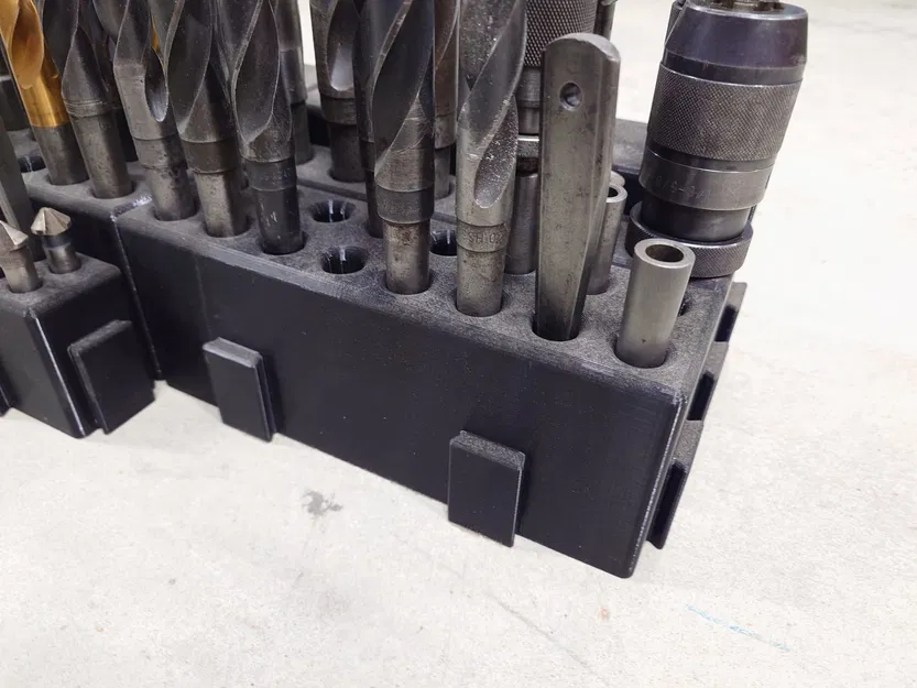 Khay mũi khoan Modular Morse Taper MT1–MT4 - Image 3