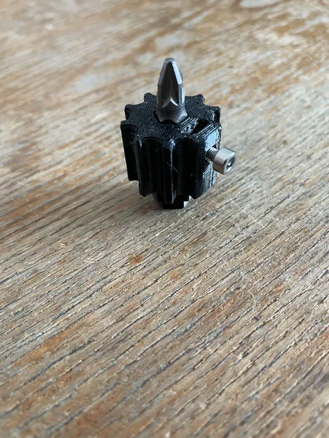 Đầu giữ bit tua vít nhỏ gọn cho chỗ hẹp, khóa bằng ốc M3 - Image 7