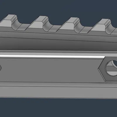 Riser Picatinny -2 độ (tùy chọn 5-land hoặc 10-land)