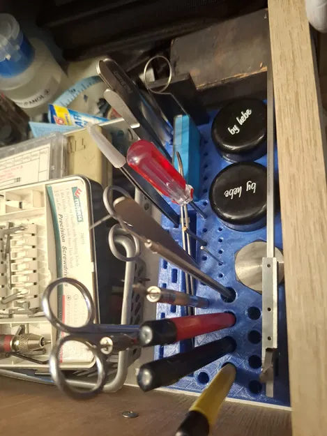 Khay/giá đựng dụng cụ thợ đồng hồ (organizer, holder) - Image 1