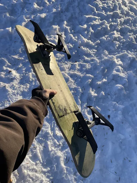 Snowskate – ván trượt tuyết mini in 3D - Image 1