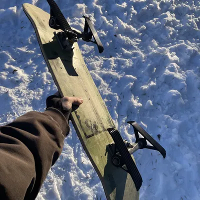 Snowskate – ván trượt tuyết mini in 3D