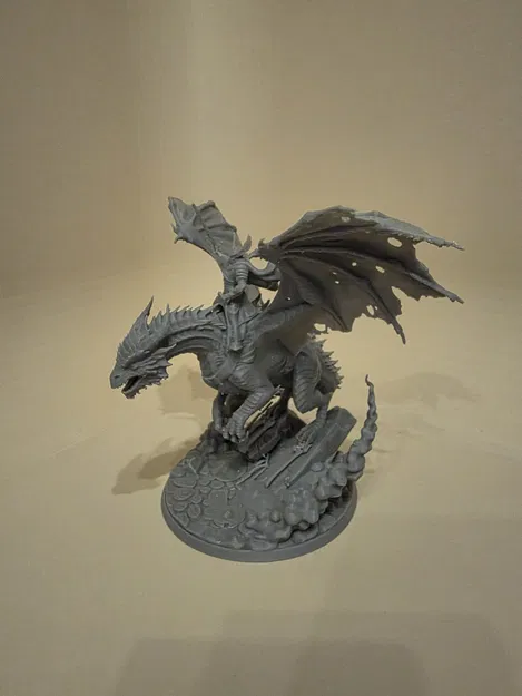 Dragon Warrior – Busto Chiến Binh Rồng (Fantasy) để 3D Print - Image 3