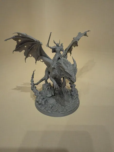 Dragon Warrior – Busto Chiến Binh Rồng (Fantasy) để 3D Print - Image 5