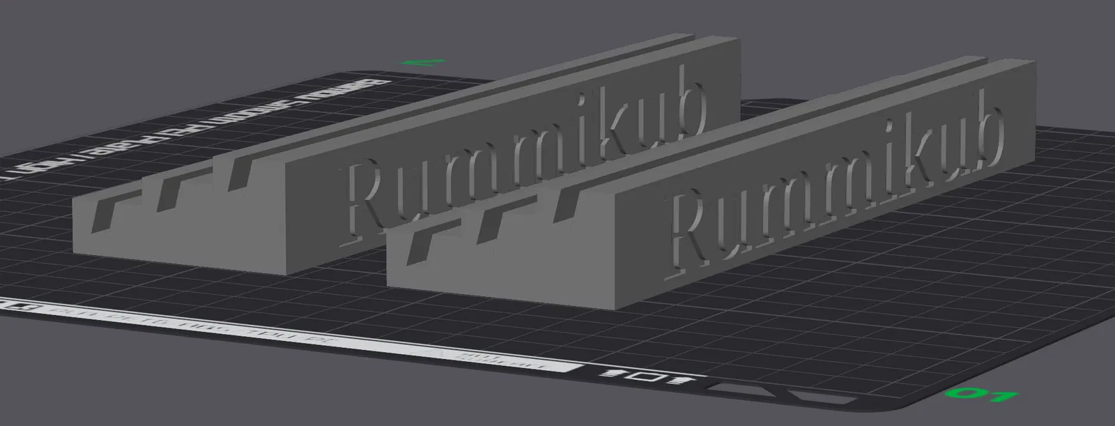 Giá đỡ Rummikub 3 hàng - Image 3