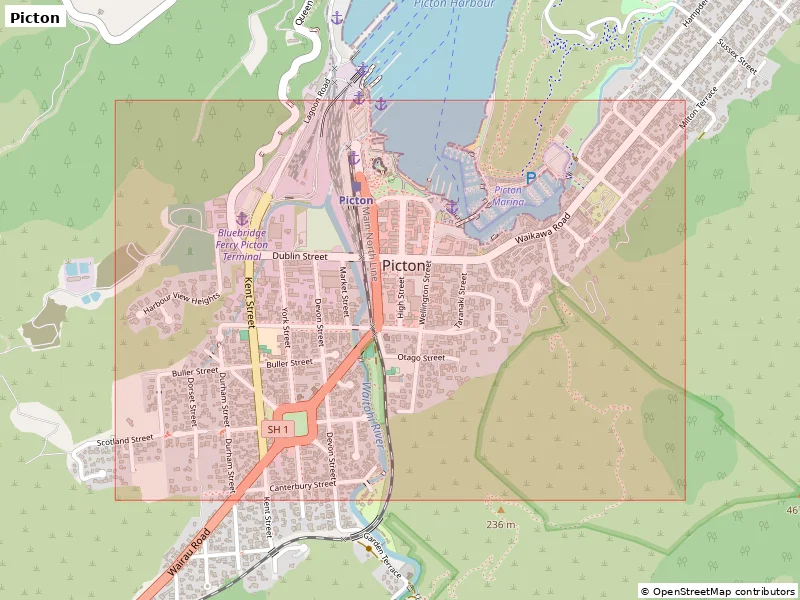 Picton, New Zealand - 3D Miniature (Mô hình địa hình thu nhỏ in 3D) - Image 8