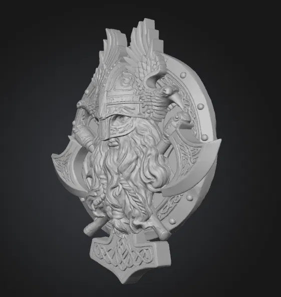 Viking_Valor – Wand Platte - Image 1