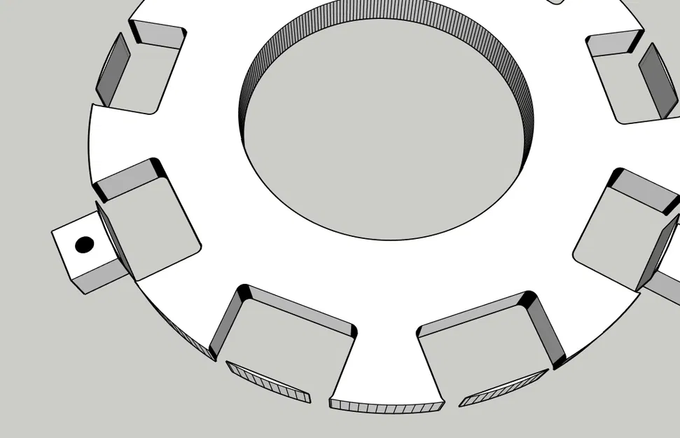 Generator – Máy phát điện axial cho gió thẳng đứng - Image 1