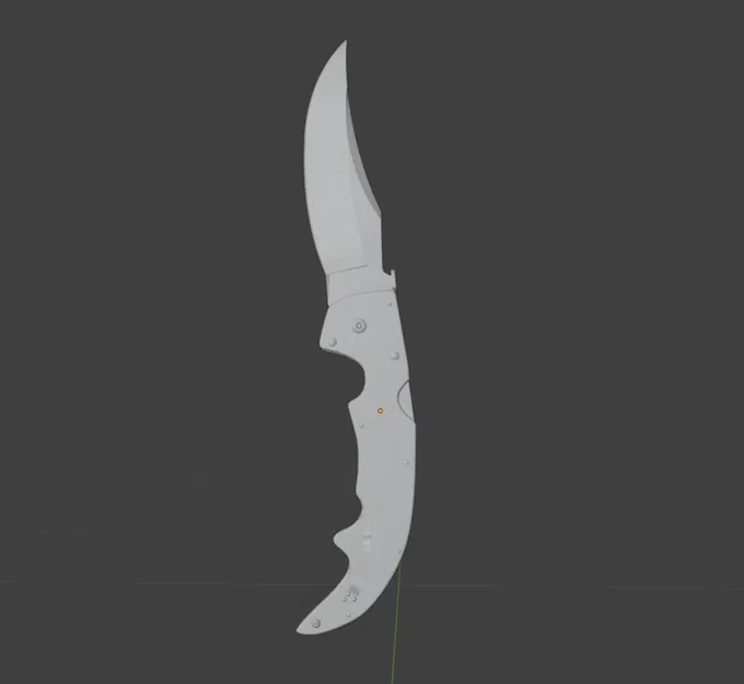 Dao Falchion từ CSGO/CS2 (Static) - File STL - Image 1