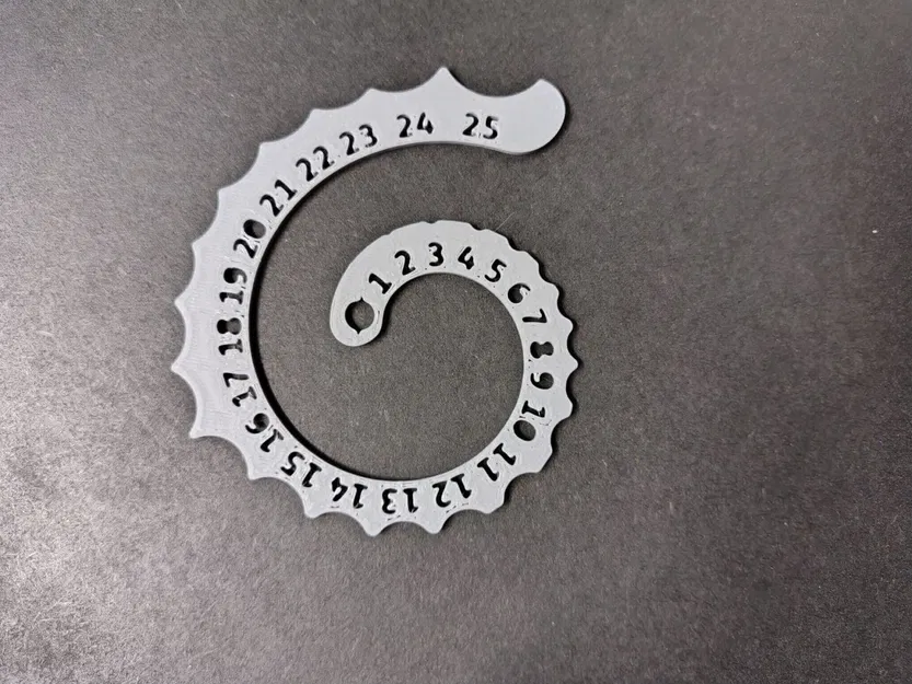 Diameter Spiral – Xoắn ốc đo đường kính - Image 3