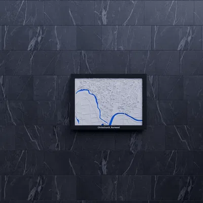 Christchurch, Burwood, New Zealand - Bản thu nhỏ 3D