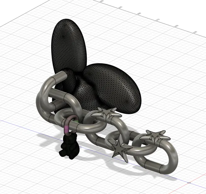 Móc khóa - Charm treo túi thỏ Y2K - Image 2