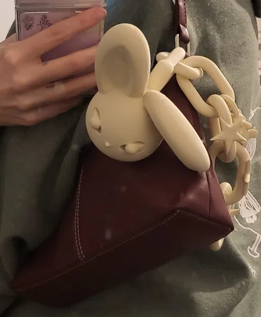 Móc khóa - Charm treo túi thỏ Y2K - Image 5