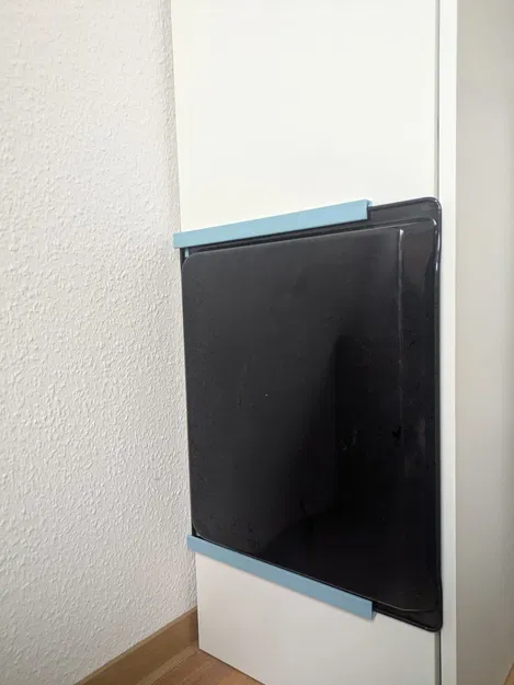 Giá treo khay nướng gọn tiết kiệm – lắp tường hoặc trong tủ - Image 1