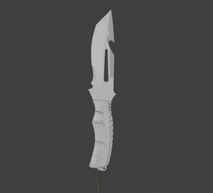 Dao Survival (Survival Knife) từ CS2/CSGO - File STL - Image 1