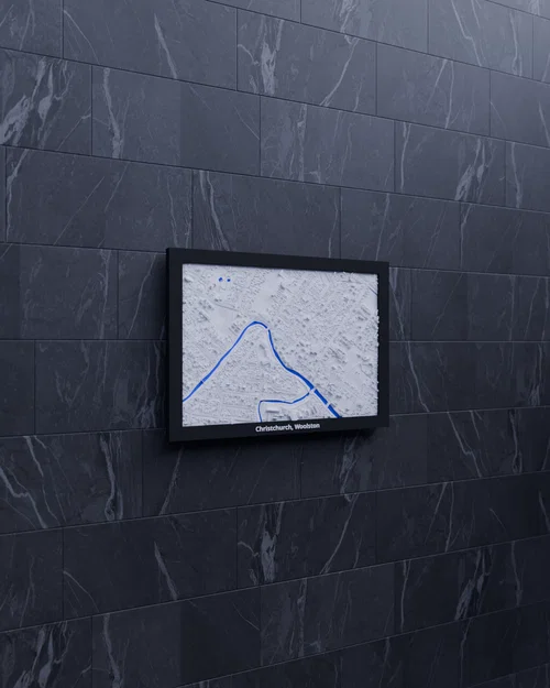 Christchurch, Woolston, New Zealand - Mô hình thu nhỏ 3D - Image 3