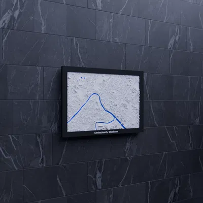 Christchurch, Woolston, New Zealand - Mô hình thu nhỏ 3D