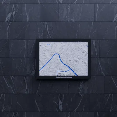 Christchurch, Woolston, New Zealand - Mô hình thu nhỏ 3D