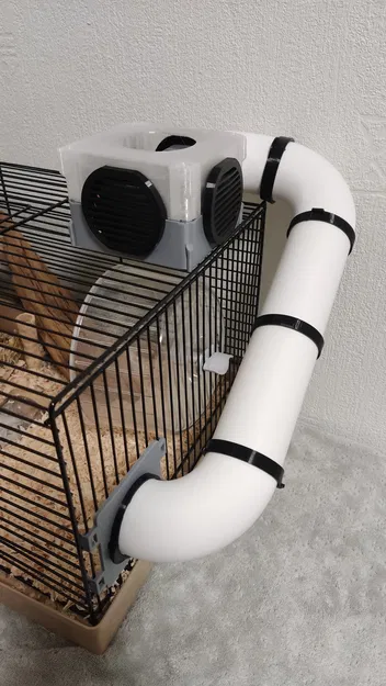 Ống Tube Cho Hamster Có Đế Nối - Image 1