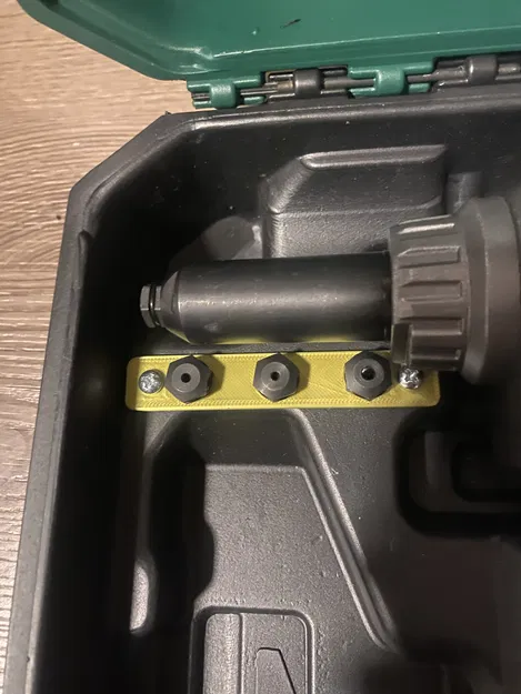 Parkside PBNSG 20-Li A1 Rivet Gun - giá giữ đầu chuyển adapter đinh tán - Image 1