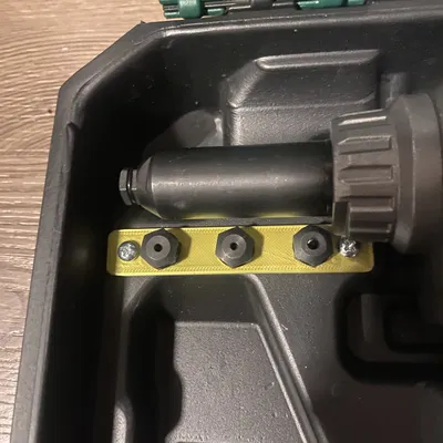 Parkside PBNSG 20-Li A1 Rivet Gun - giá giữ đầu chuyển adapter đinh tán