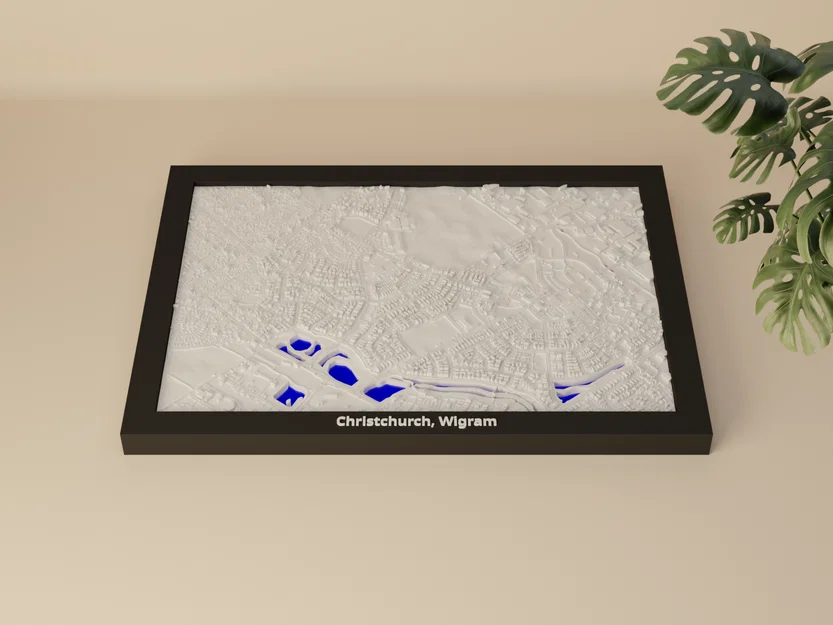 Christchurch, Wigram, New Zealand - Bản thu nhỏ 3D - Image 1