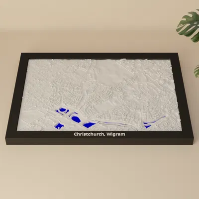 Christchurch, Wigram, New Zealand - Bản thu nhỏ 3D