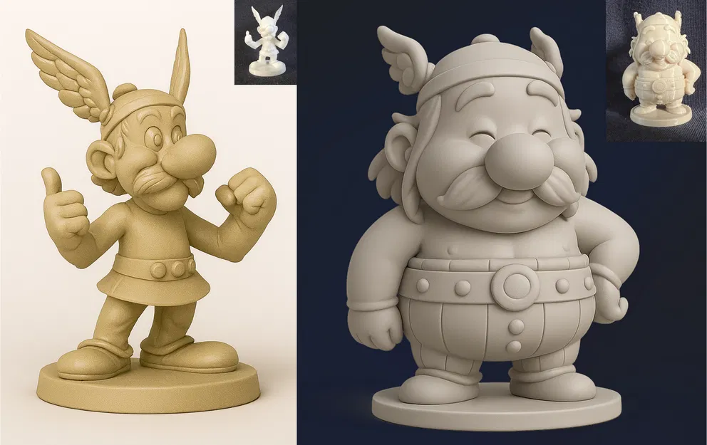 Chibi Asterix & Obelix - Image 1