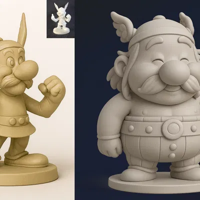 Chibi Asterix & Obelix