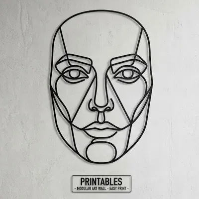 Tranh Treo Tường Hiện Đại [MIỄN PHÍ STL + SVG] Dễ In Không Cần Support