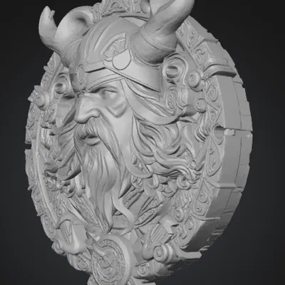 Viking_Schild – Khiên Viking treo tường