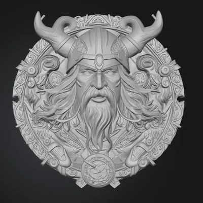 Viking_Schild – Khiên Viking treo tường