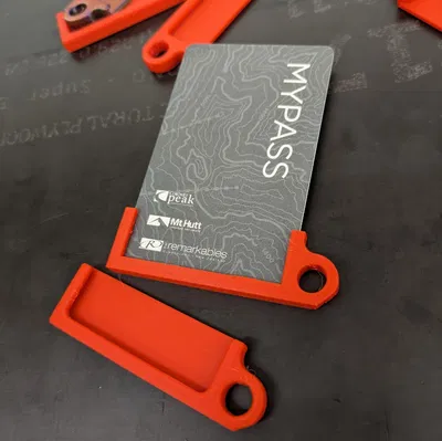 Kẹp dây đeo cho thẻ (Card lanyard clip)