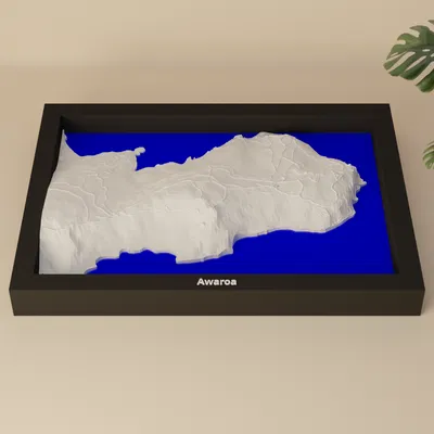 Awaroa, New Zealand - Mô hình thu nhỏ 3D