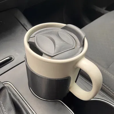 Adapter hộc để ly cho mug đế lớn (Cup Holder Adapter for Larger Mugs)