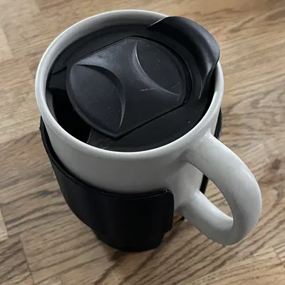 Adapter hộc để ly cho mug đế lớn (Cup Holder Adapter for Larger Mugs)