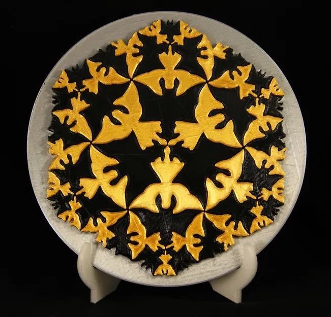 Puzzle Escher Circle Limit IV (Heaven and Hell) - Image 1