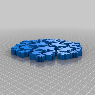 Puzzle Escher Circle Limit IV (Heaven and Hell)