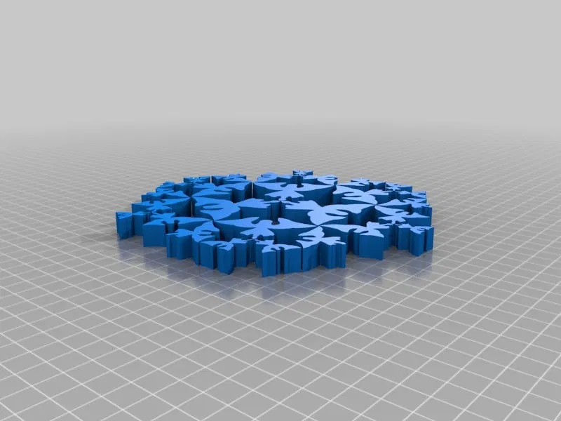 Puzzle Escher Circle Limit IV (Heaven and Hell) - Image 3