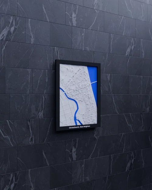 Christchurch, New Brighton, New Zealand - Mô hình 3D thu nhỏ - Image 4