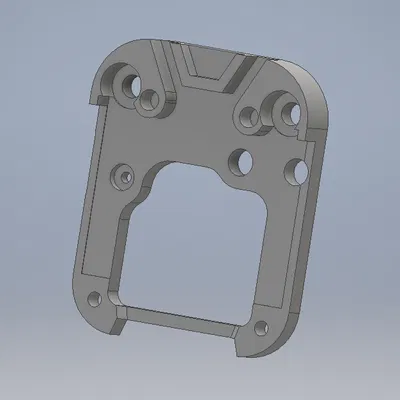 Ngàm X-carriage Dragonburner V8 cho Ender 5 (dragon-burner-v8-ender5-x-carriage-mount)