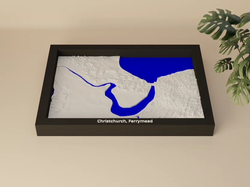 Christchurch, Ferrymead, New Zealand - Mô hình thu nhỏ 3D - Image 1