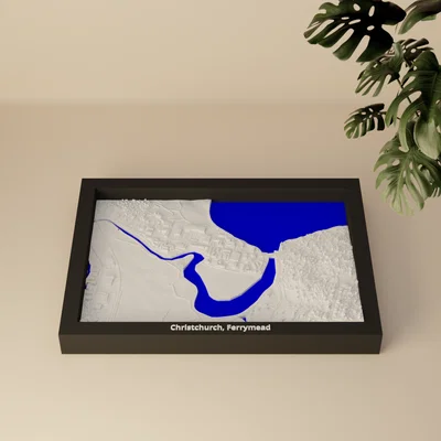 Christchurch, Ferrymead, New Zealand - Mô hình thu nhỏ 3D