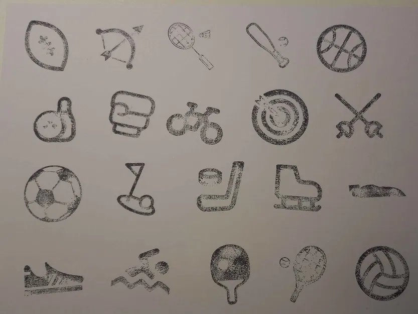 Insert Con Dấu Thể Thao (Sport Stamp Inserts) - Image 2