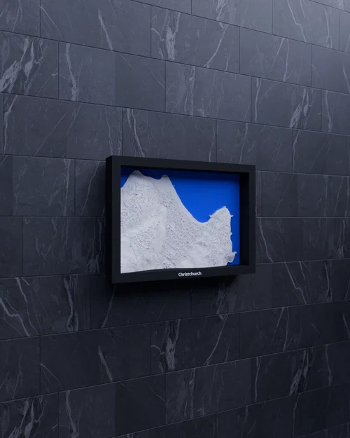 Christchurch, Sumner, New Zealand - 3D Miniature (Mô hình thu nhỏ địa hình 3D) - Image 4